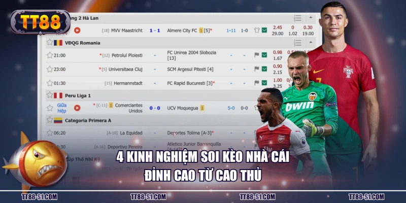 4 kinh nghiệm soi kèo nhà cái đỉnh cao từ cao thủ