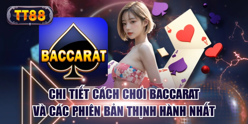Chi Tiết Cách Chơi Baccarat Và Các Phiên Bản Thịnh Hành Nhất