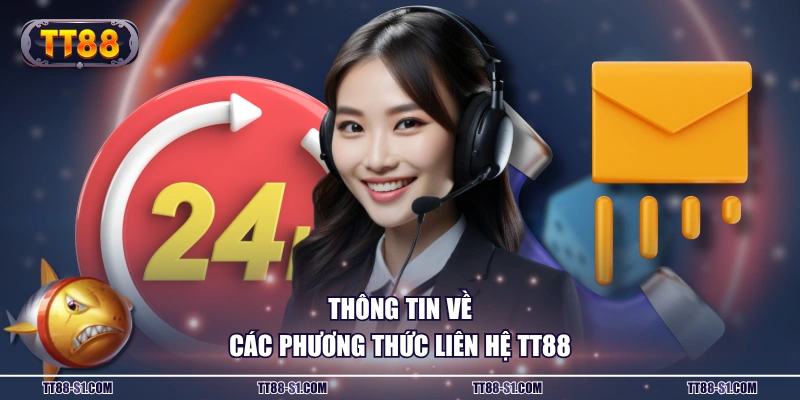 Thông tin về cách phương thức liên hệ TT88